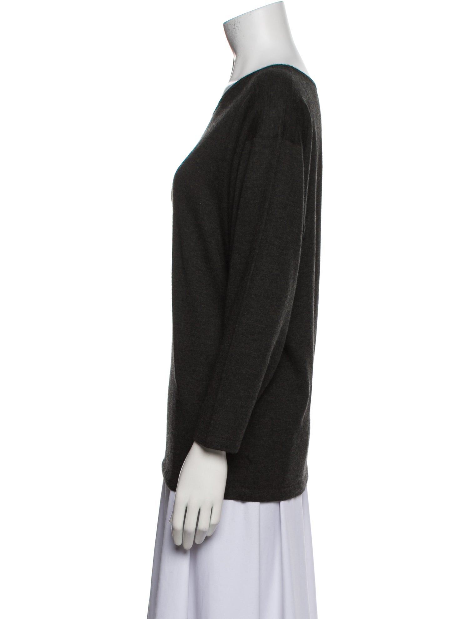 Eskandar Bateau Neckline Sweater