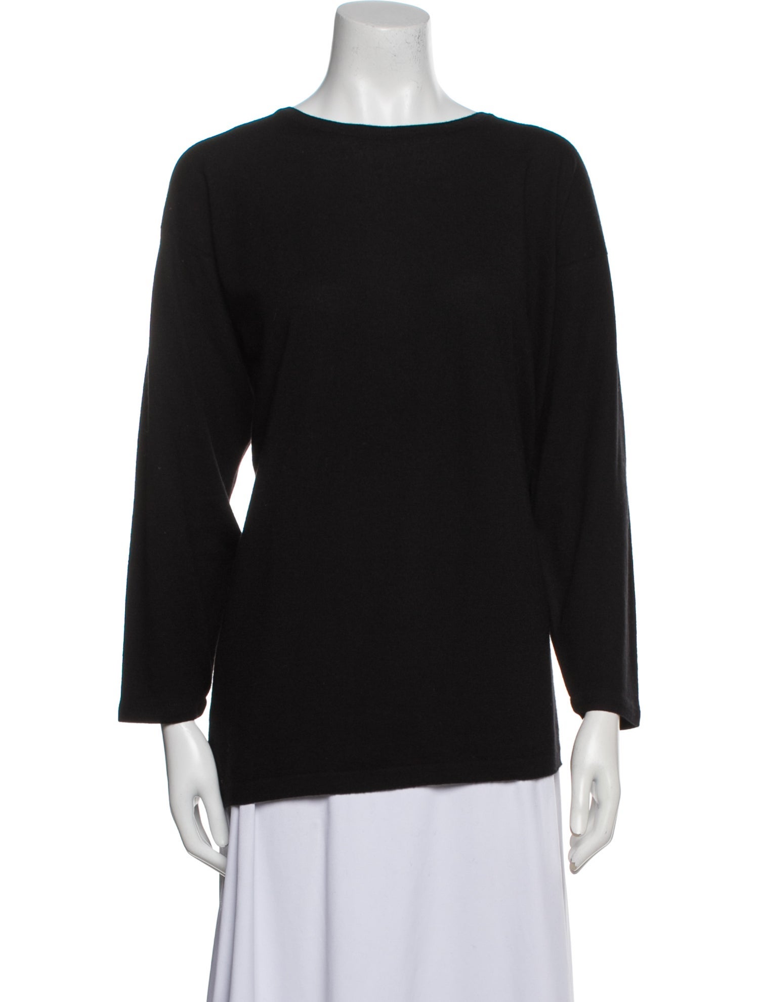 Eskandar Cashmere Bateau Neckline Sweater