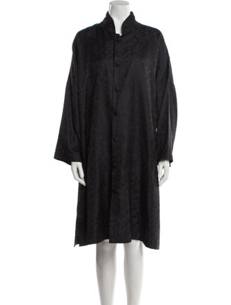 Eskandar Silk Midi Length Dress