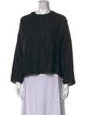 Eskandar Wool Crew Neck Blouse