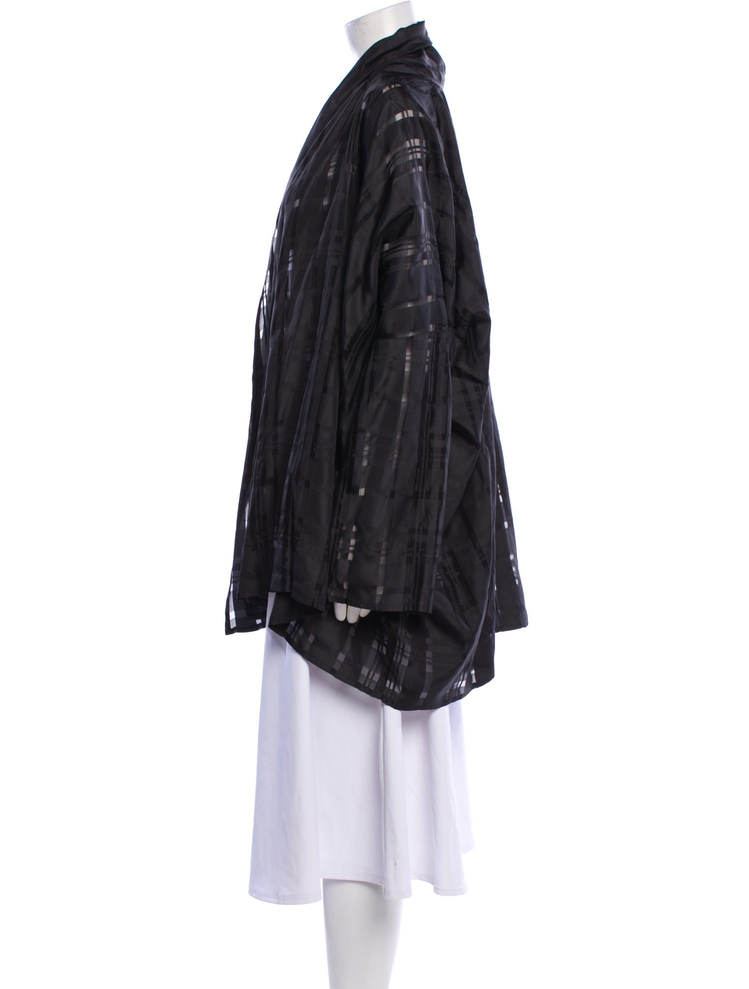 Eskandar Silk Striped Jacket