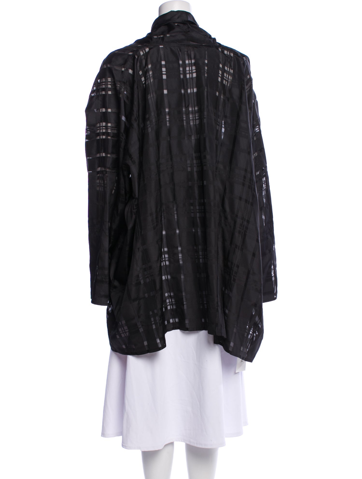 Eskandar Silk Striped Jacket