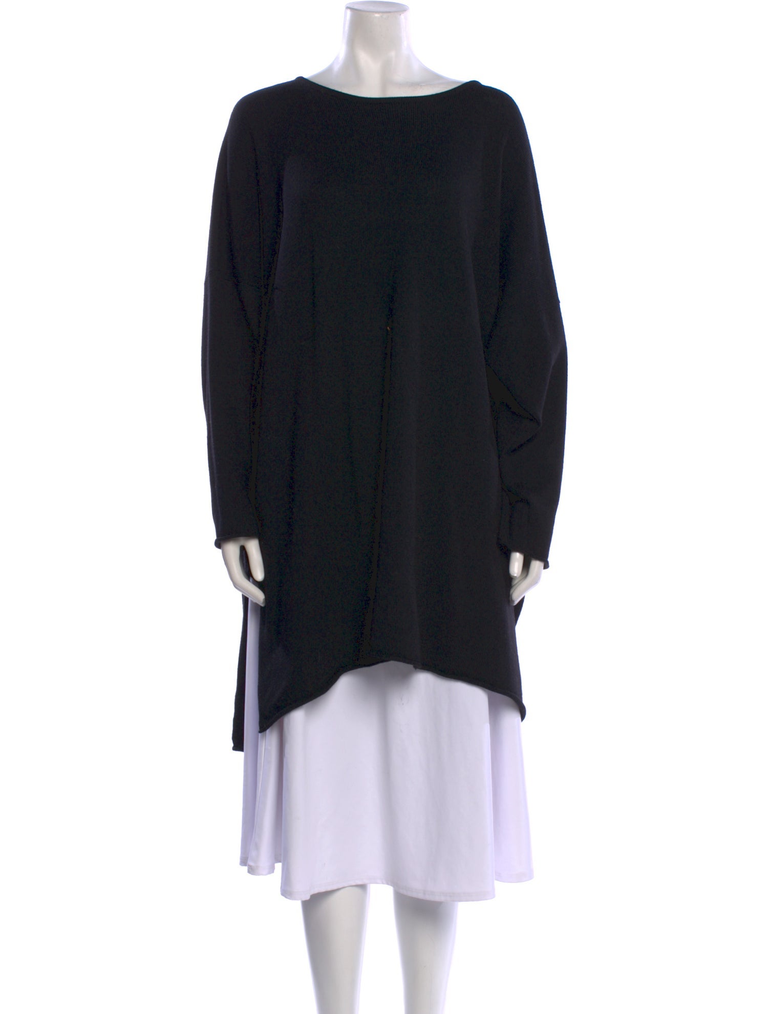 Eskandar Merino Wool Scoop Neck Sweater