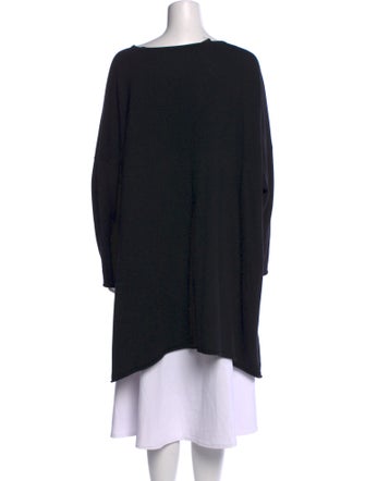 Eskandar Merino Wool Scoop Neck Sweater