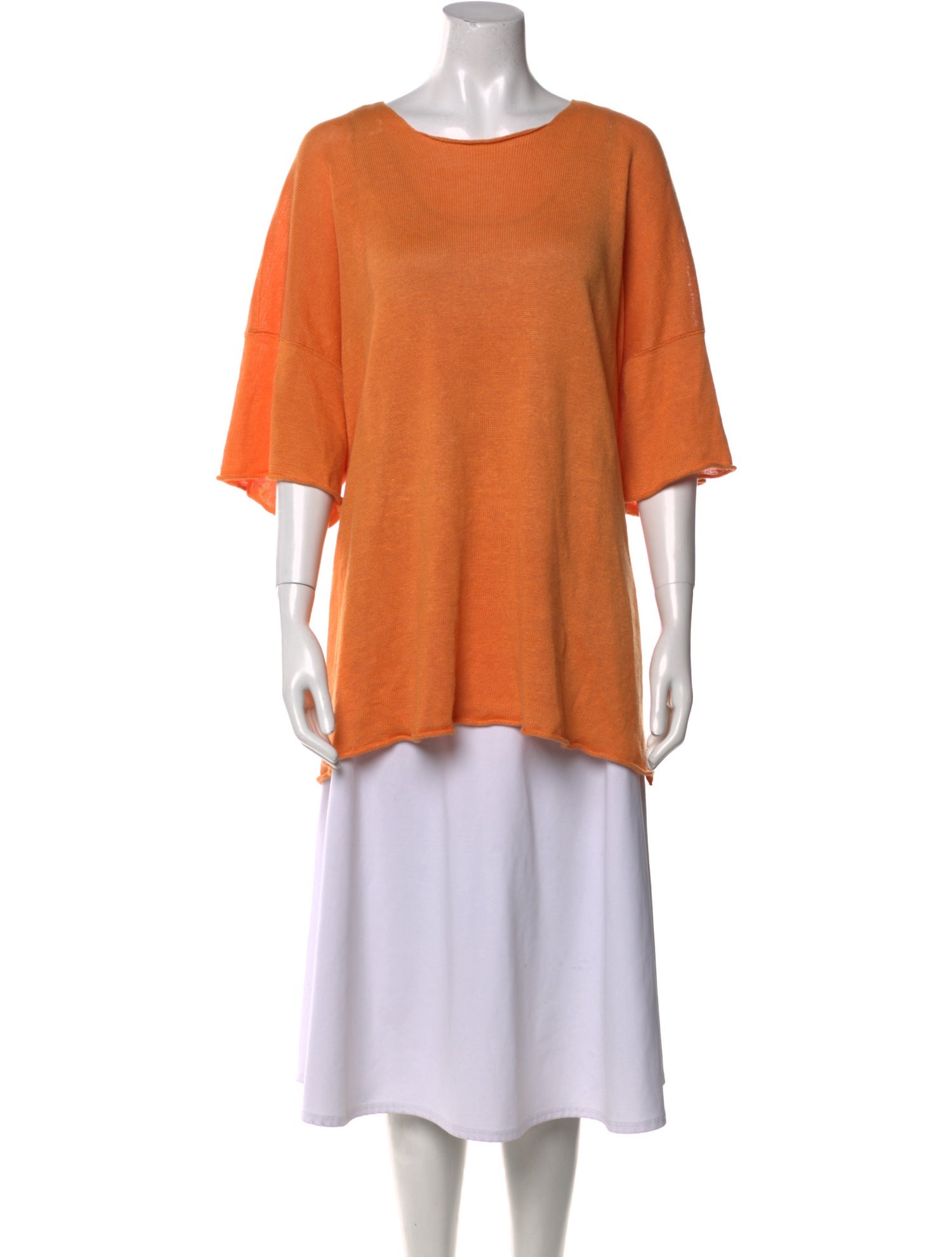 Eskandar Vintage Scoop Neck Sweater