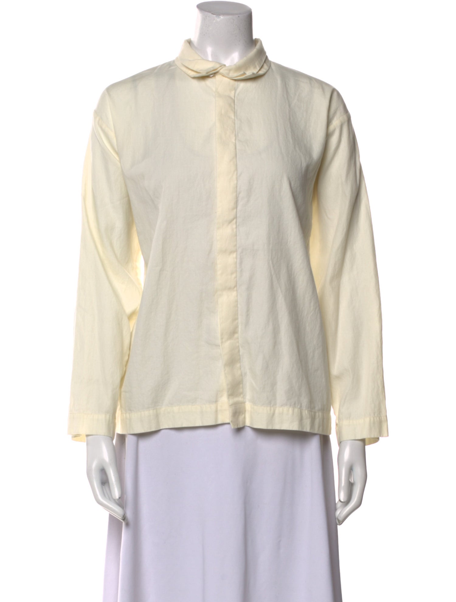 Eskandar Vintage Mock Neck Sweatshirt