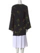 Eskandar Silk Floral Print Tunic
