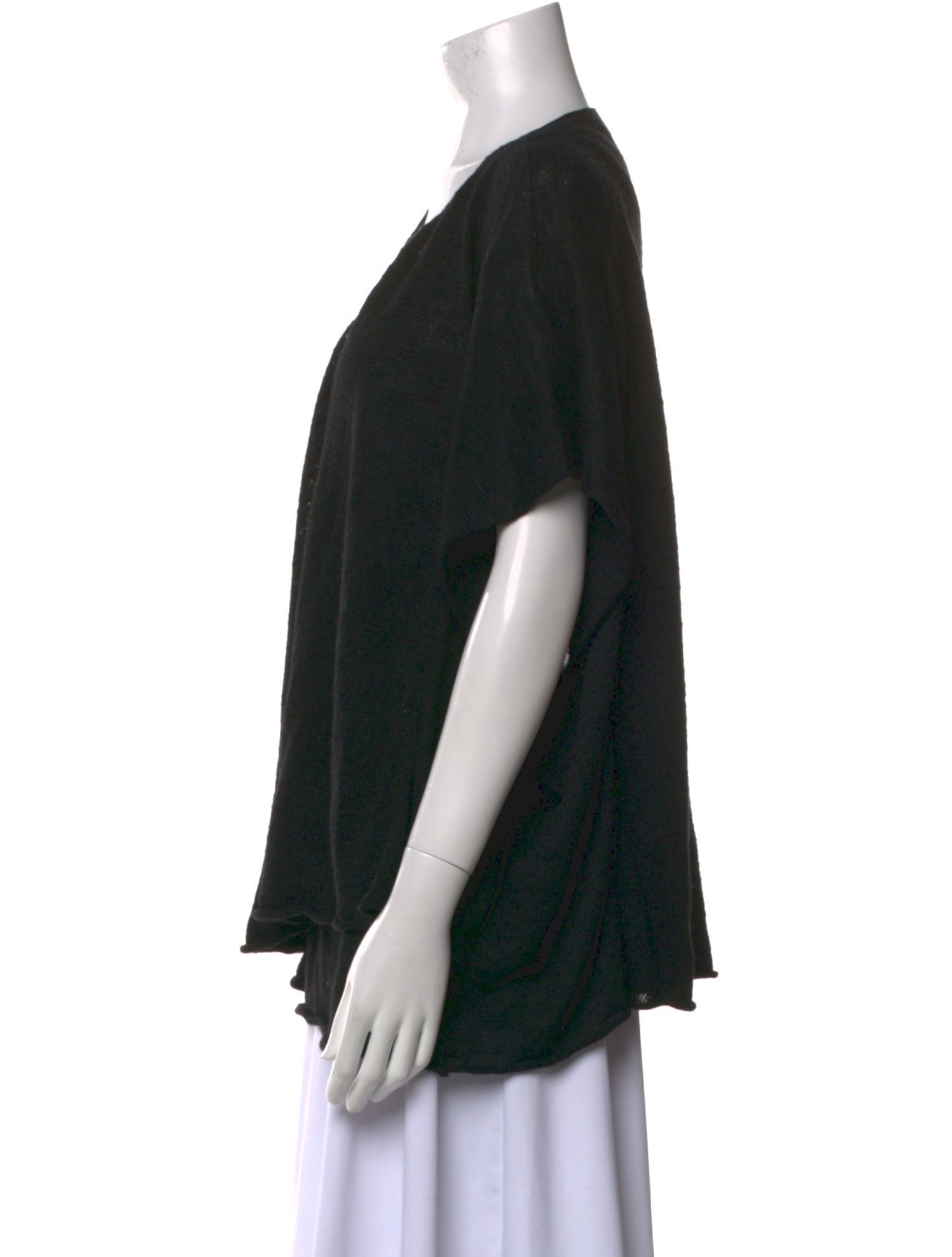 Eskandar Linen V-Neck Sweater