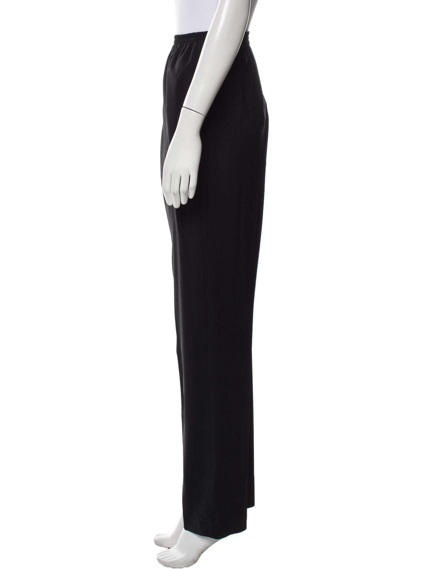 Eskandar Wool Straight Leg Pants