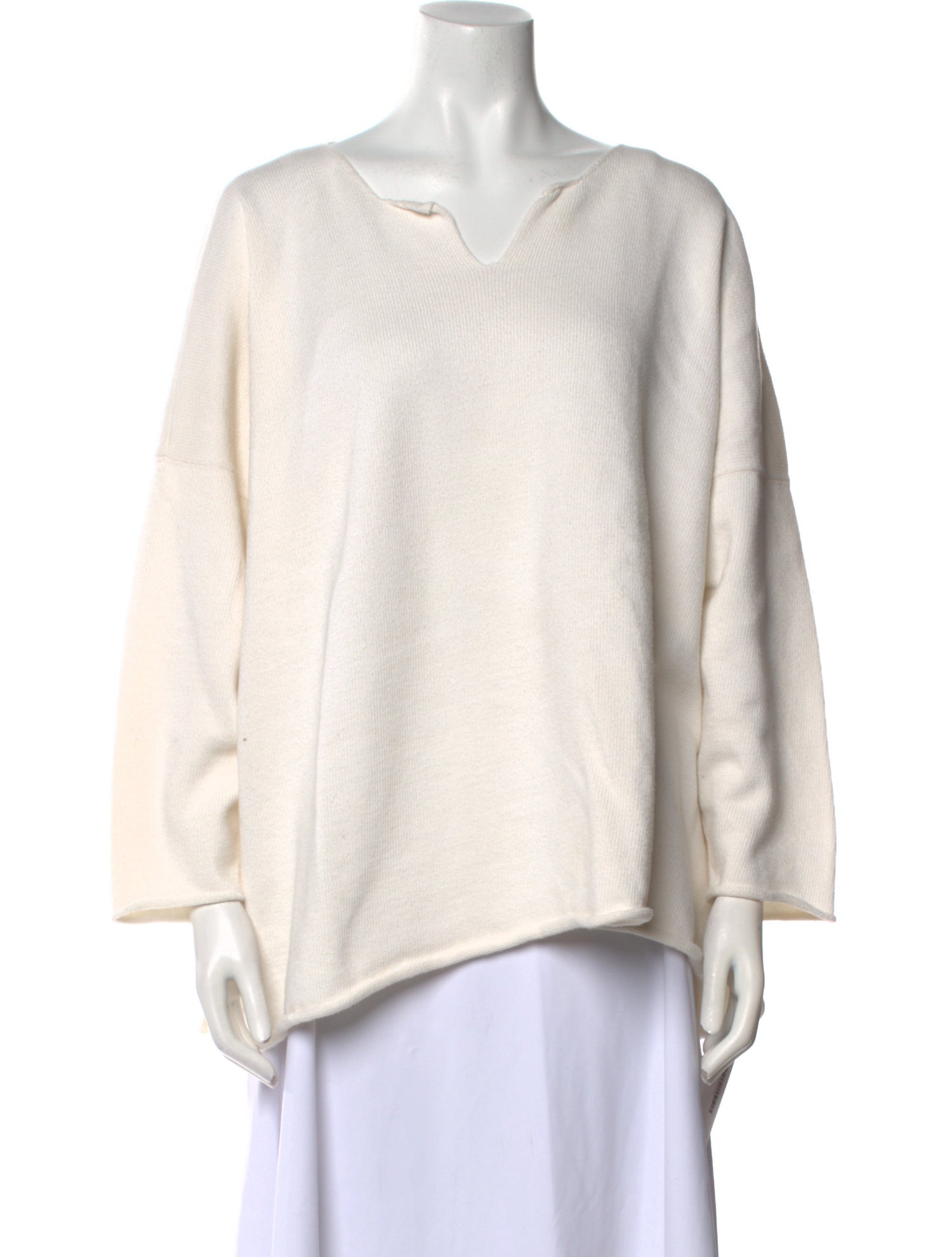 Eskandar Wool V-Neck Sweater