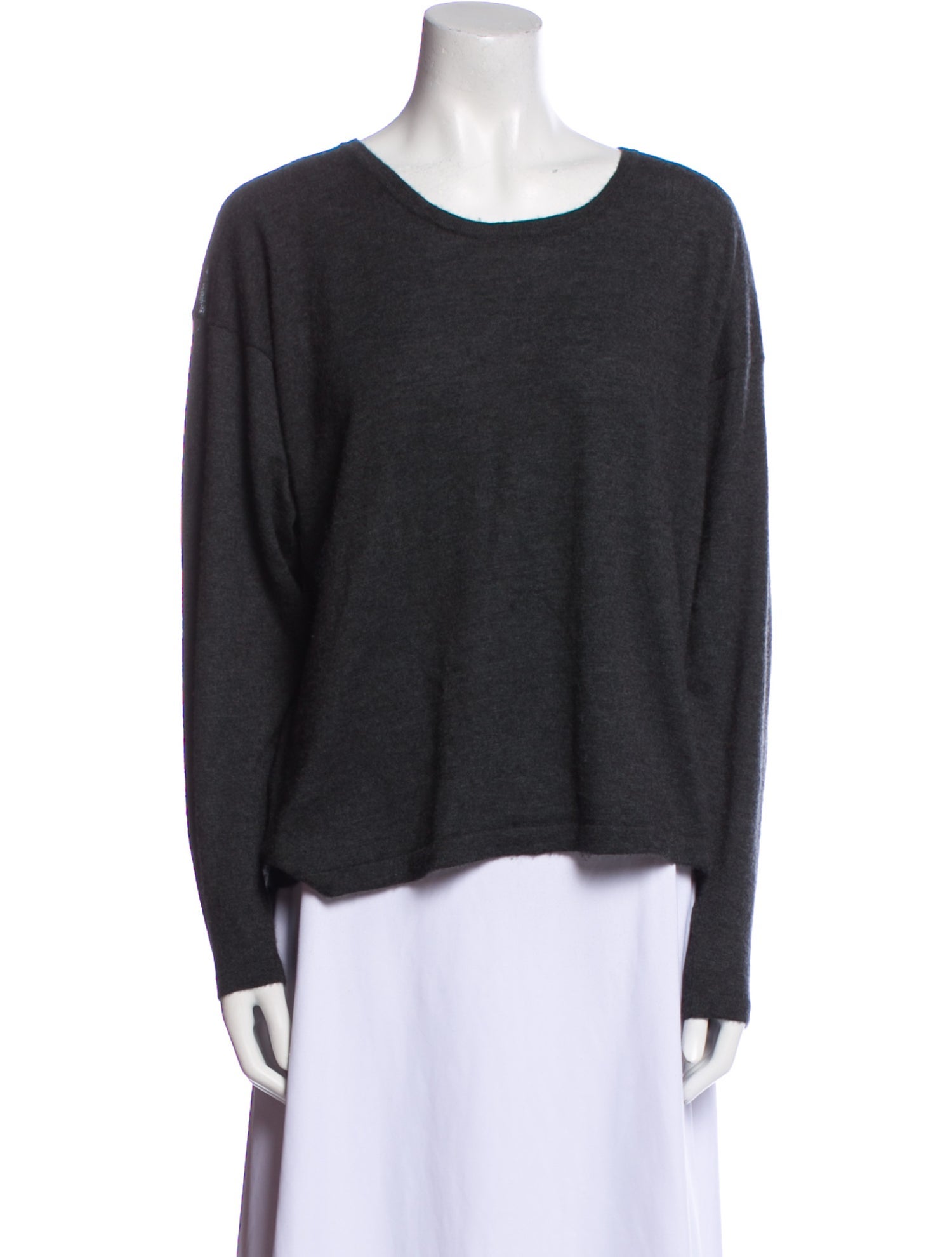 Eskandar Cashmere Scoop Neck Sweater
