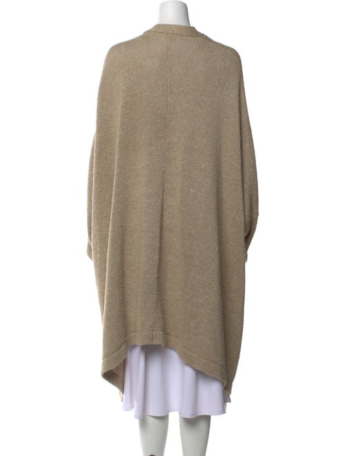 Eskandar Linen Open Front Sweater