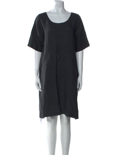 Eskandar Linen Knee-Length Dress