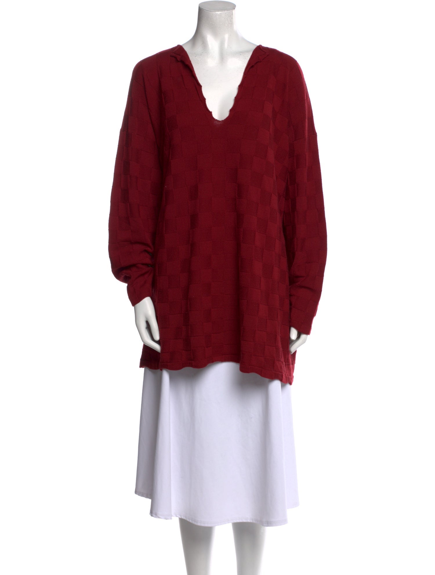 Eskandar Merino Wool V-Neck Sweater