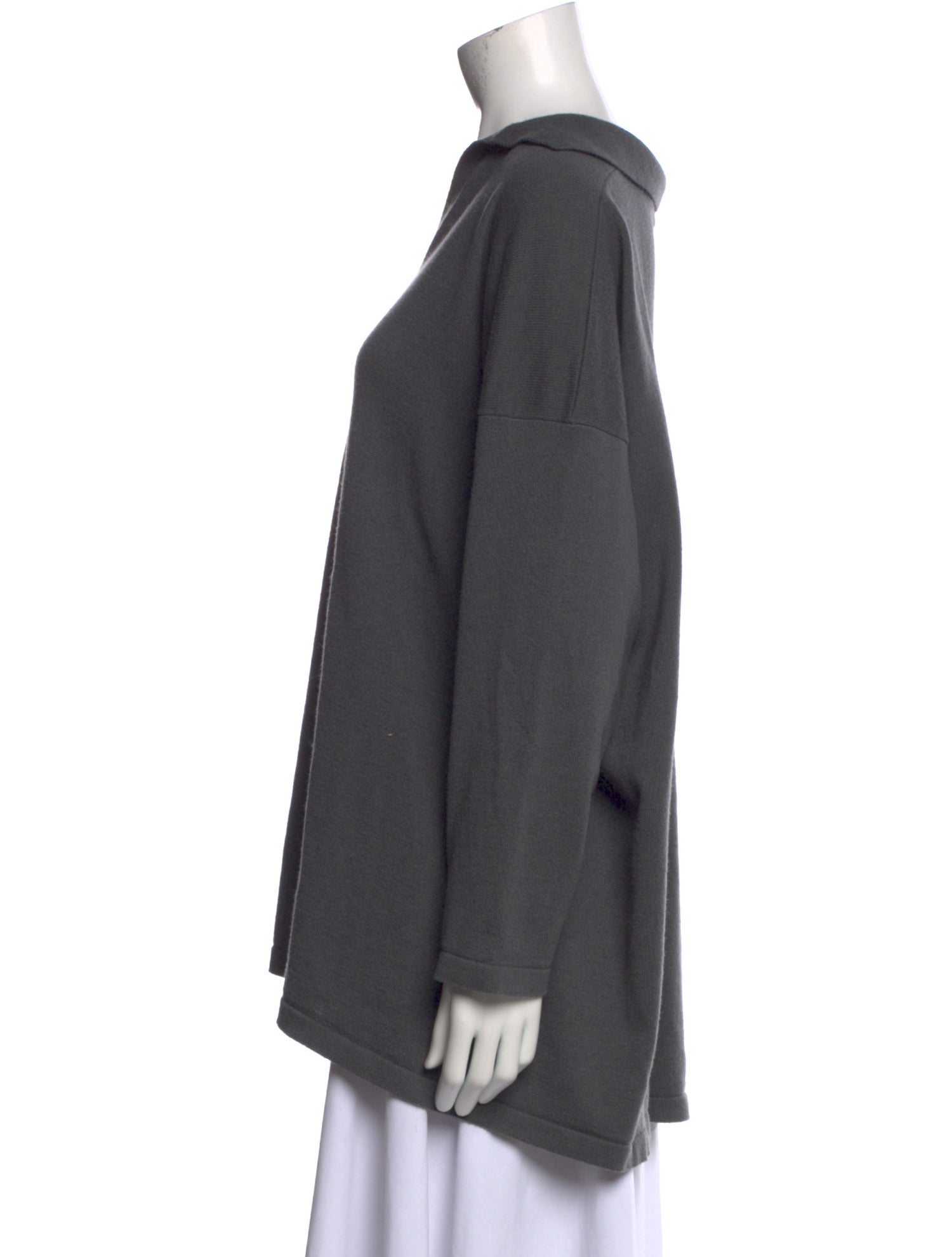 Eskandar Silk V-Neck Sweater