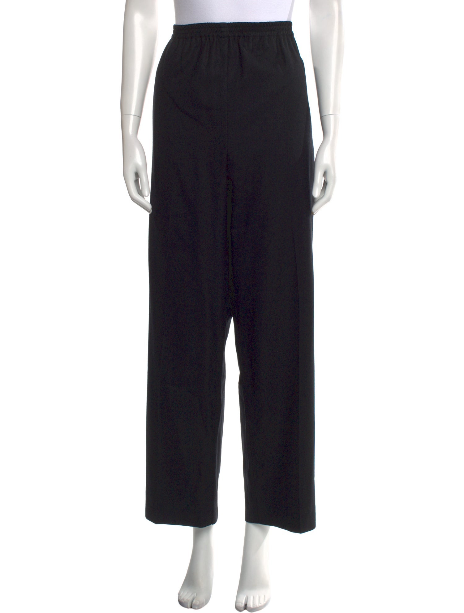 Eskandar Wool Wide Leg Pants