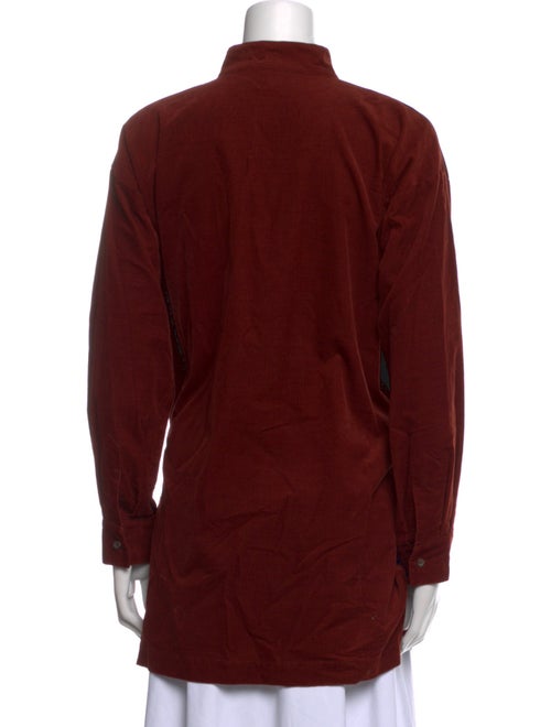 Eskandar Mock Neck Long Sleeve Sweatshirt