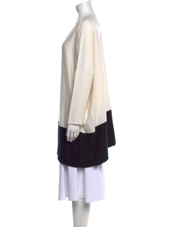 Eskandar Cashmere Colorblock Pattern Sweater