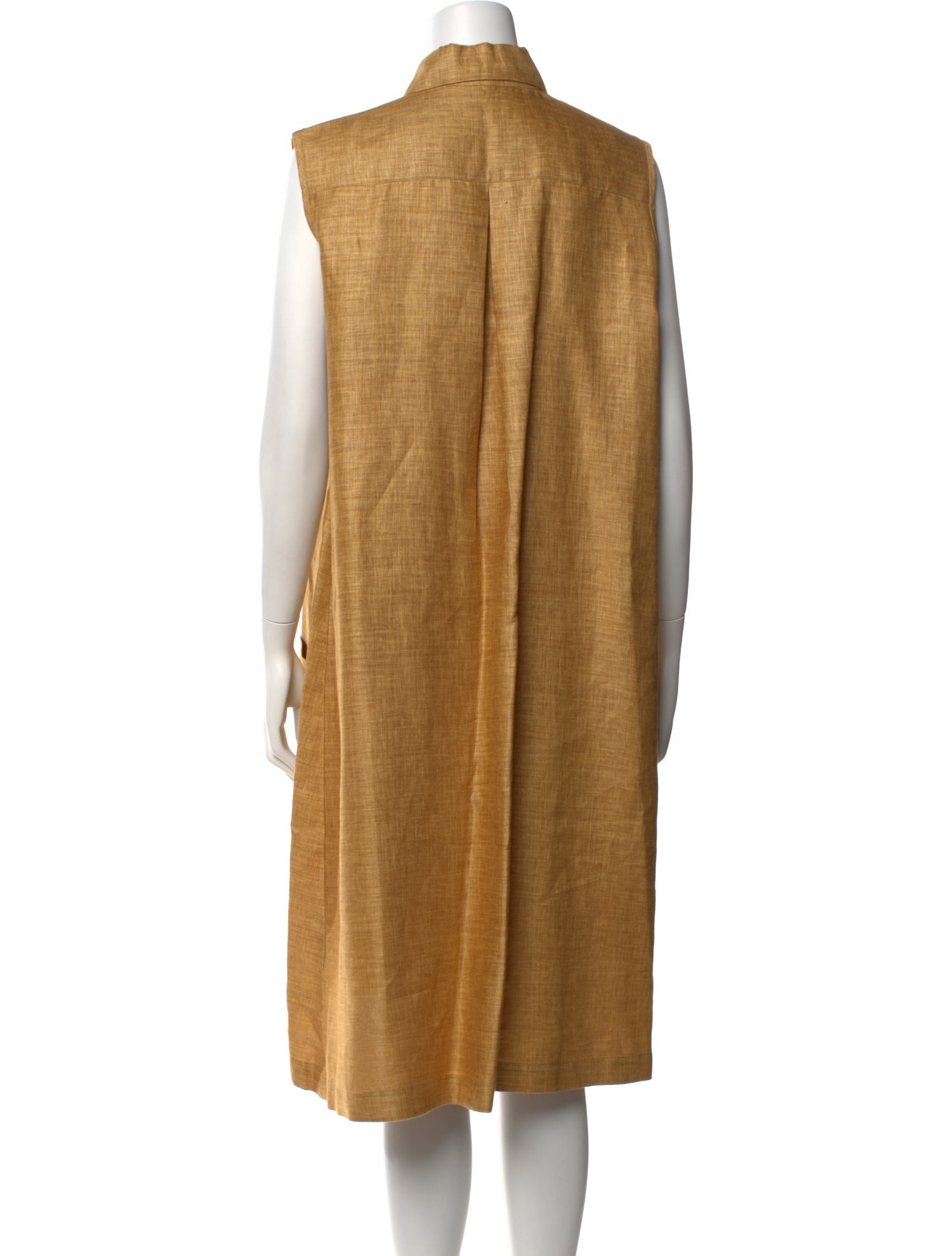 Eskandar Linen Knee-Length Dress
