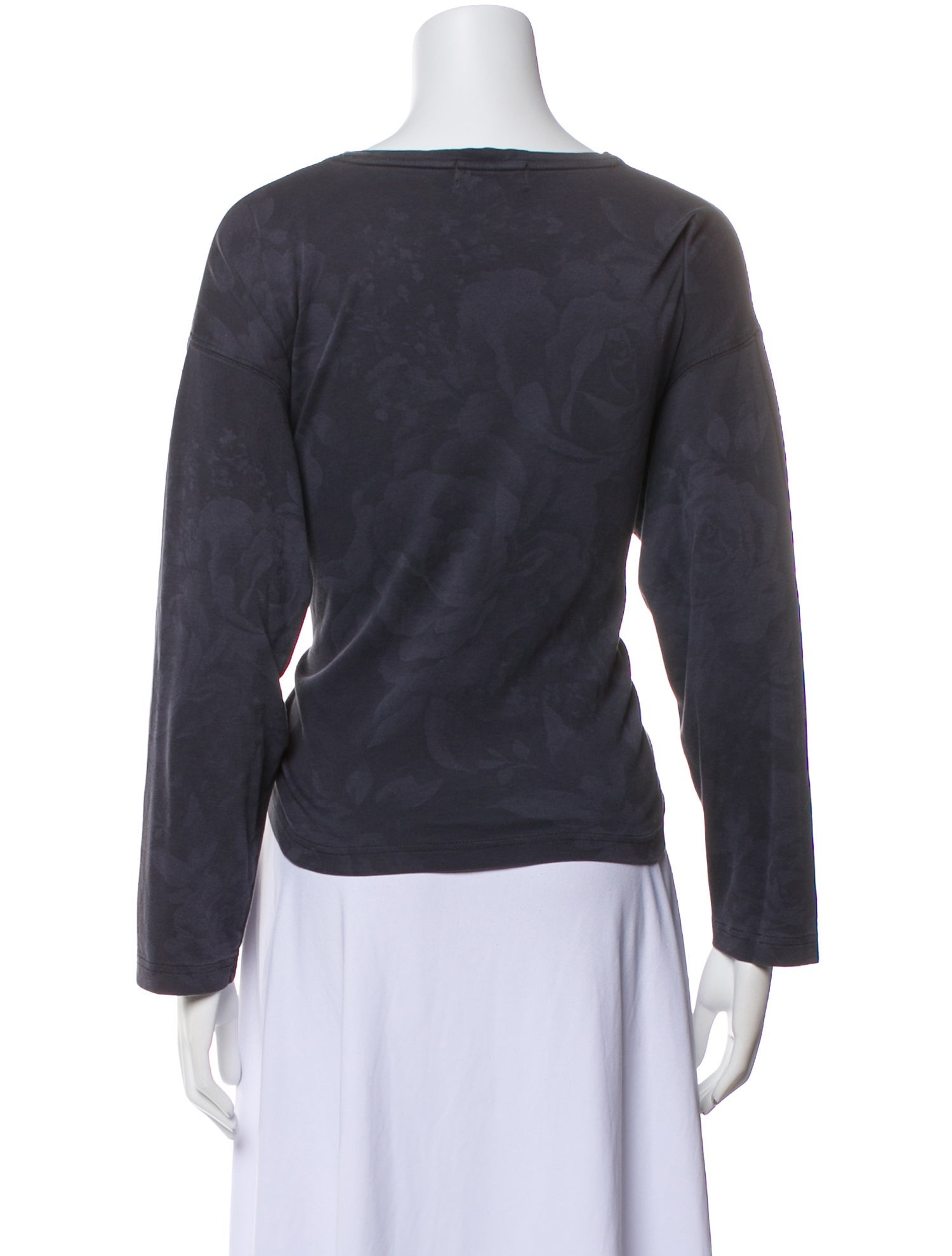 Eskandar Supima Cotton Scoop Neck Top