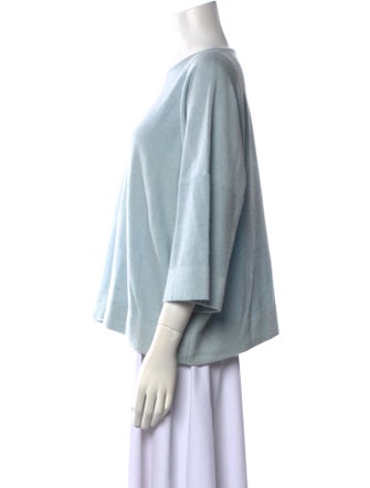 Eskandar Cashmere Scoop Neck Sweater