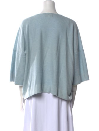 Eskandar Cashmere Scoop Neck Sweater