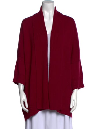 Eskandar Wool Open Front Sweater