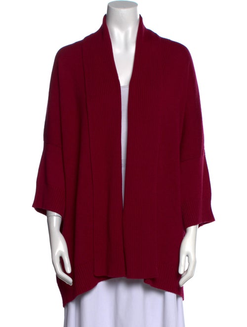 Eskandar Wool Open Front Sweater