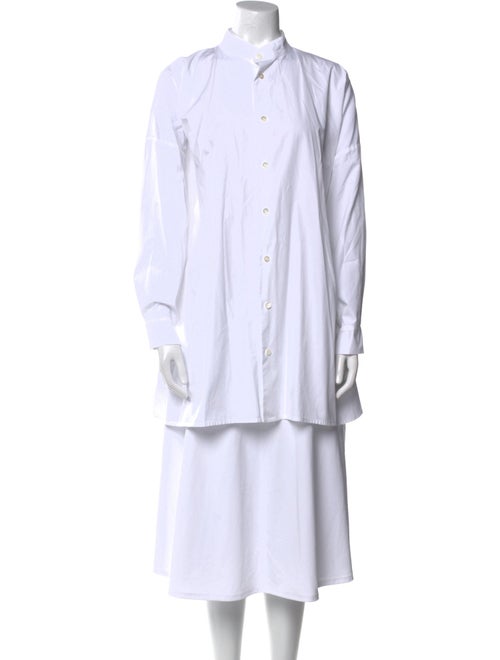 Eskandar Striped Long Sleeve Tunic