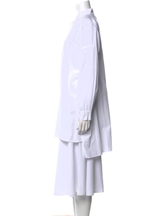 Eskandar Striped Long Sleeve Tunic