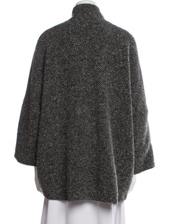 Eskandar Wool Printed Jacket