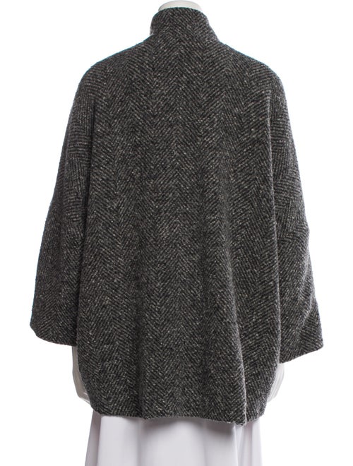 Eskandar Wool Printed Jacket