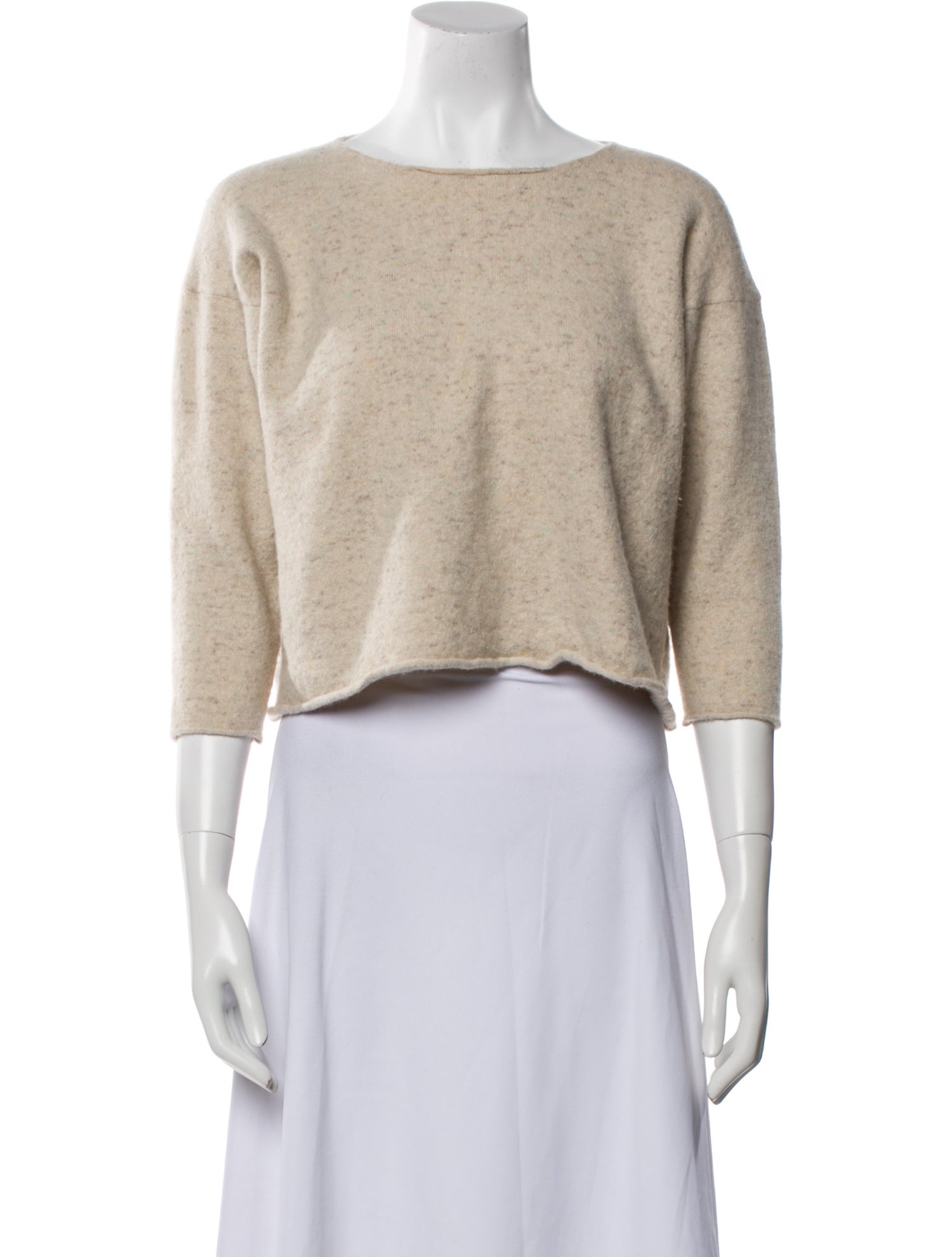Eskandar Cashmere Bateau Neckline Sweater