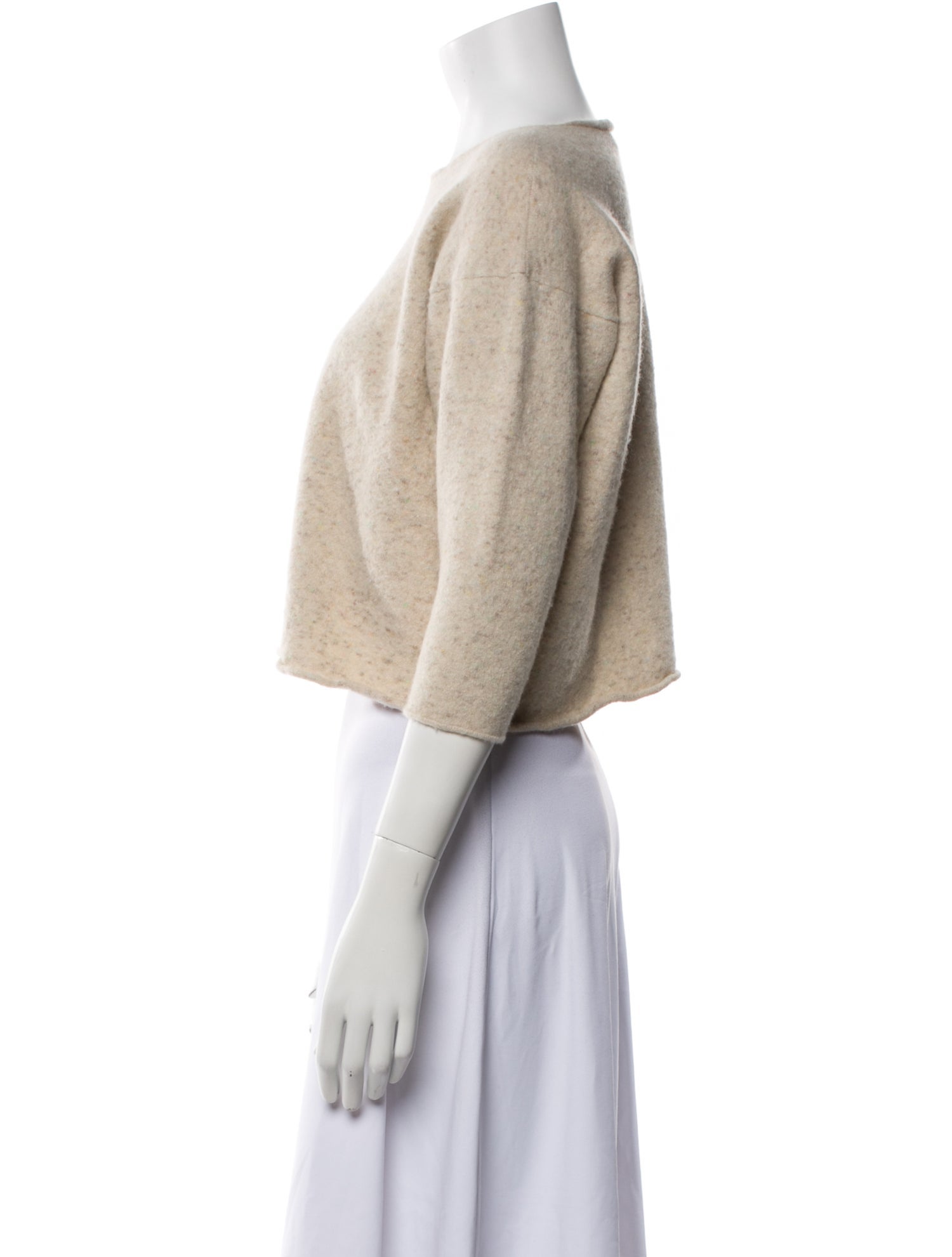 Eskandar Cashmere Bateau Neckline Sweater