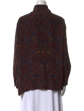 Eskandar Linen Printed Blouse