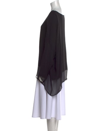 Eskandar Linen Bateau Neckline Sweatshirt