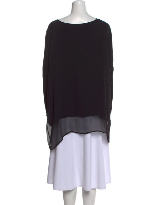 Eskandar Linen Bateau Neckline Sweatshirt