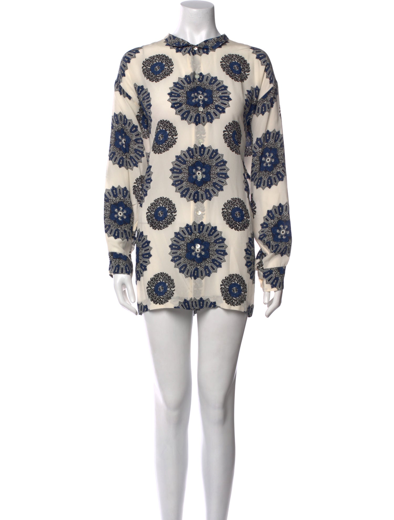 Eskandar Silk Mini Dress