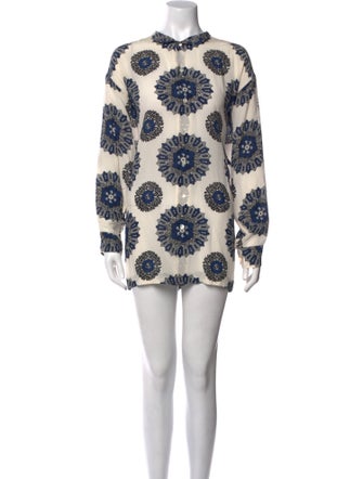 Eskandar Silk Mini Dress