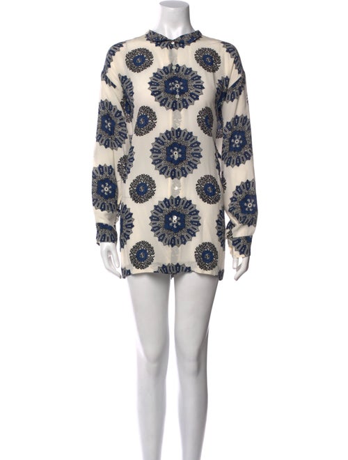 Eskandar Silk Mini Dress