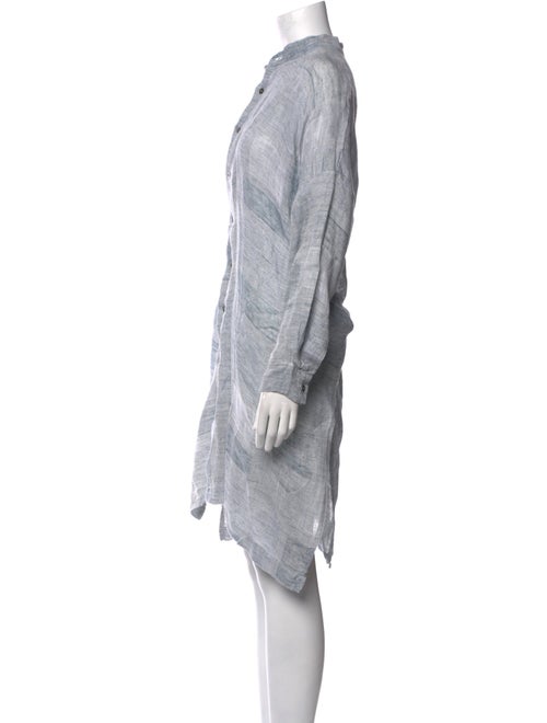 Eskandar Printed Knee-Length Dress