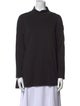 Eskandar Supima Cotton Mock Neck Sweatshirt
