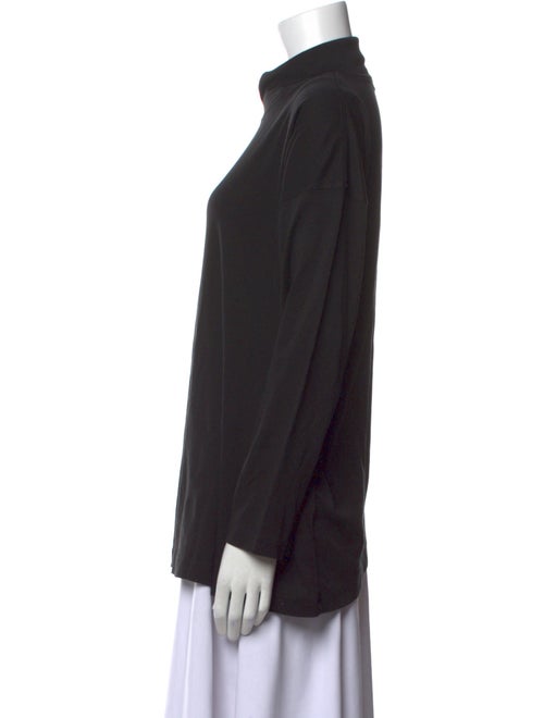 Eskandar Supima Cotton Mock Neck Sweatshirt