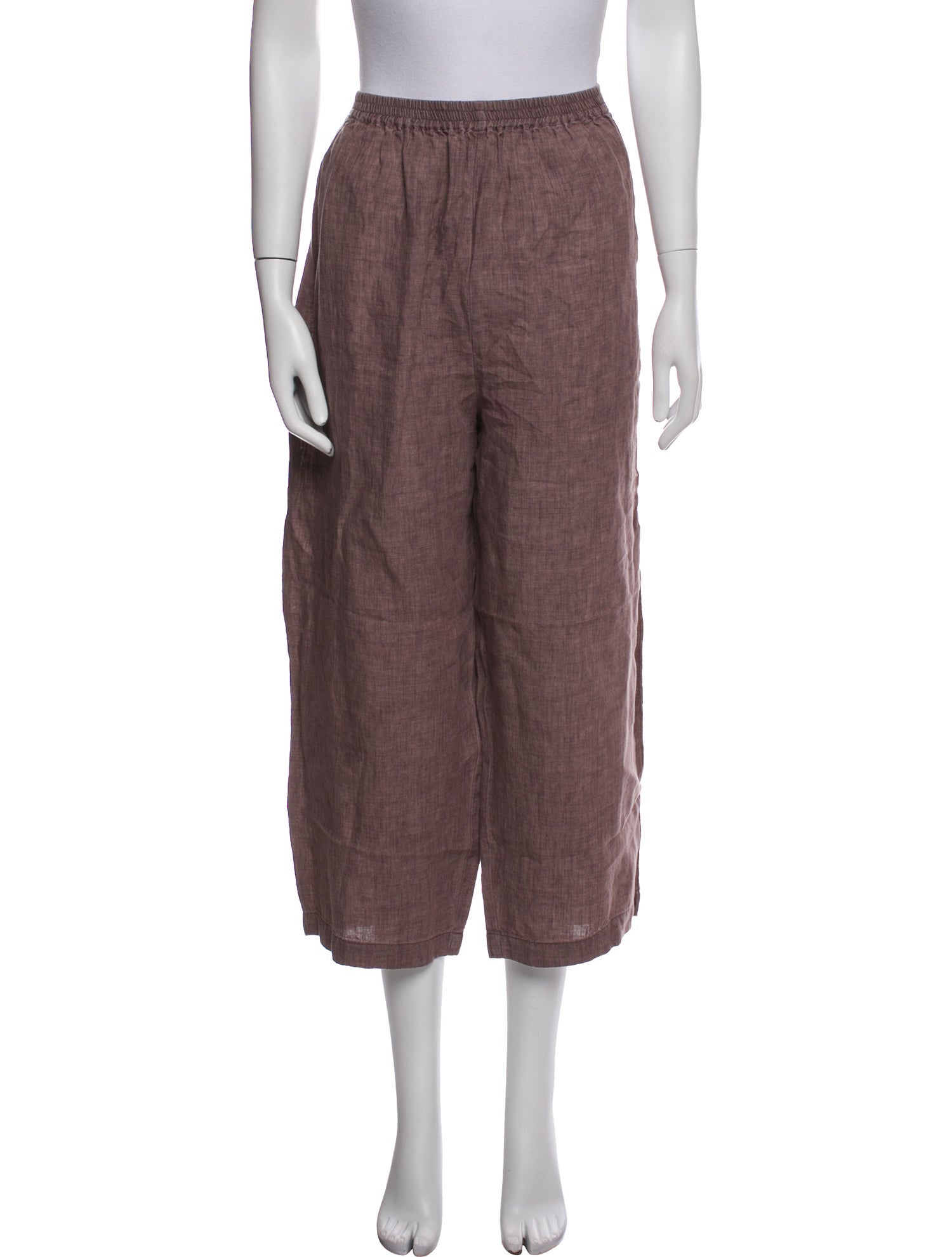 Eskandar Linen Distressed Accents Pajamas