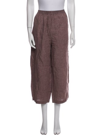 Eskandar Linen Distressed Accents Pajamas