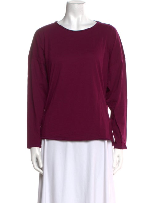 Eskandar Scoop Neck Long Sleeve Sweatshirt