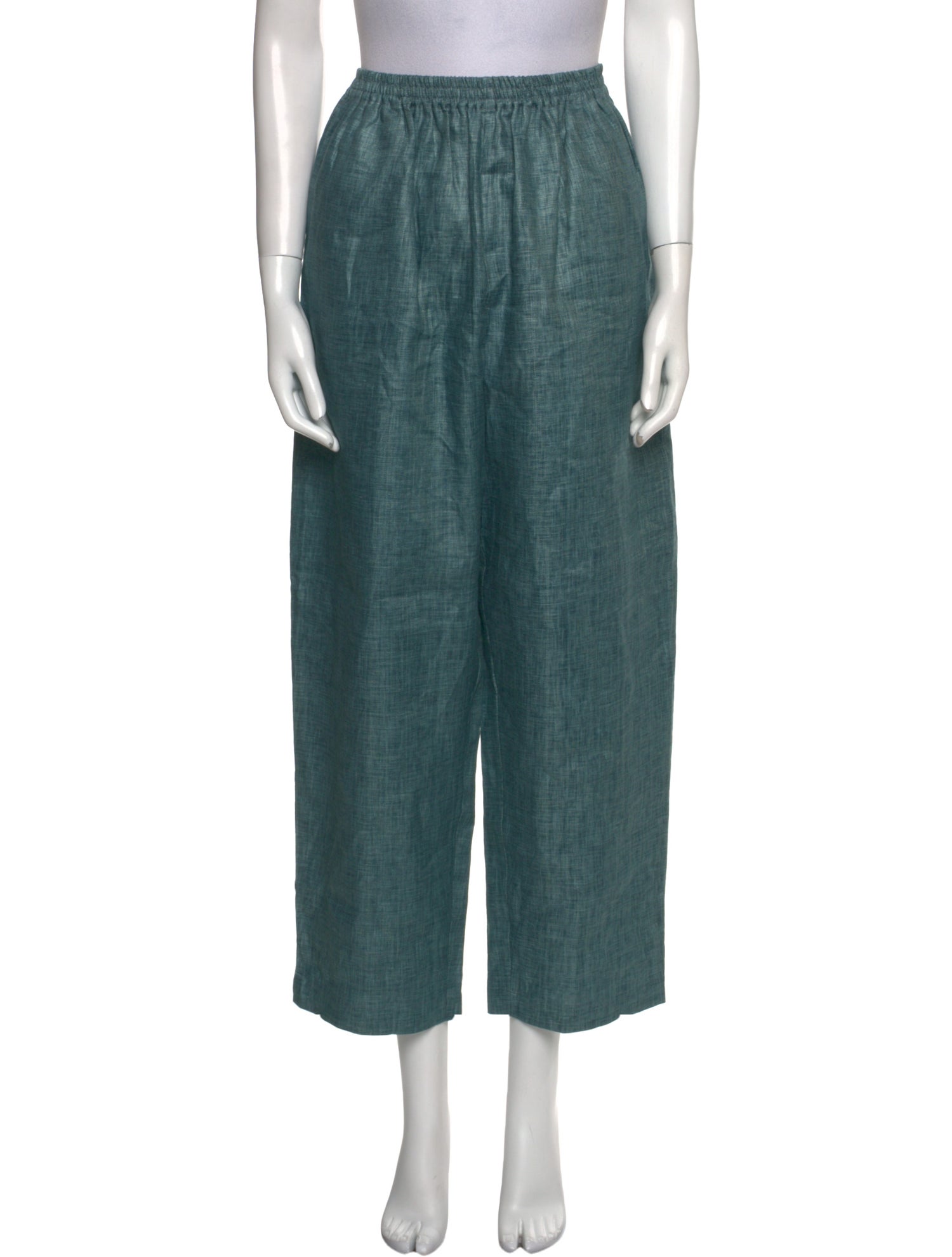 Eskandar Linen Wide Leg Pants