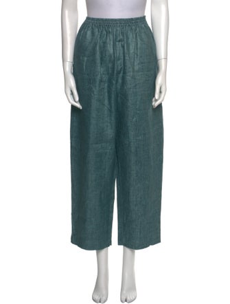 Eskandar Linen Wide Leg Pants