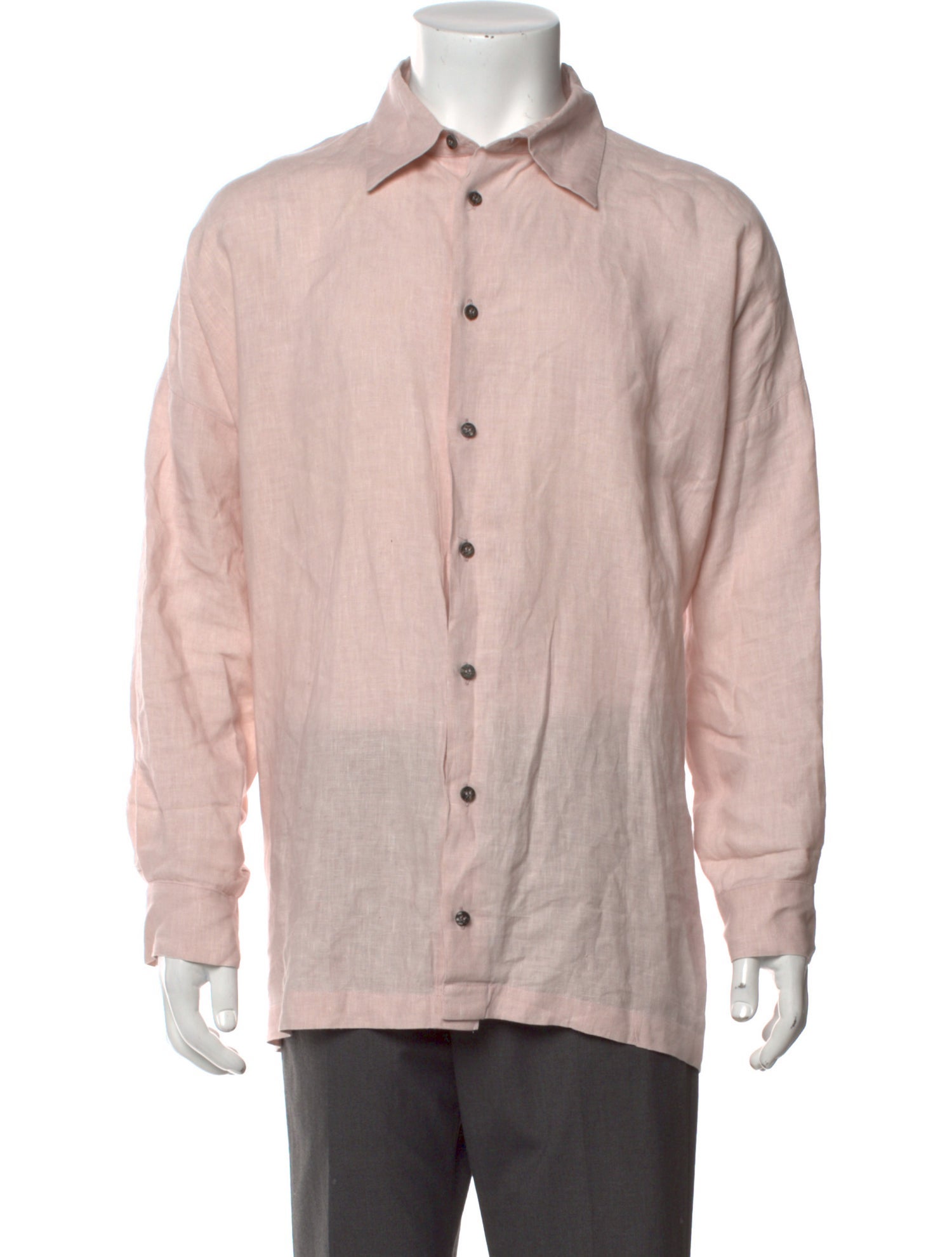 Eskandar Linen Long Sleeve Shirt