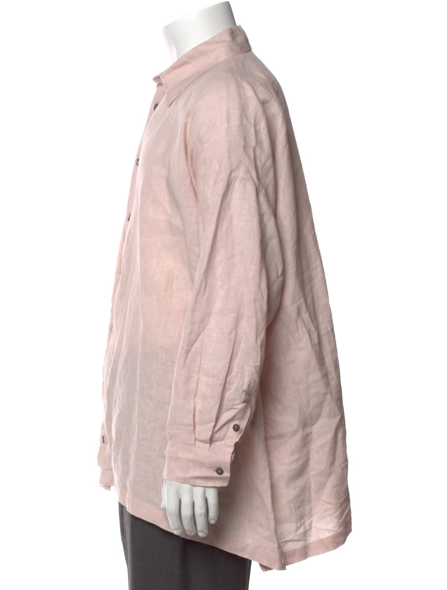 Eskandar Linen Long Sleeve Shirt